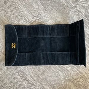 Authentic Chanel Jewelry Roll/Pouch